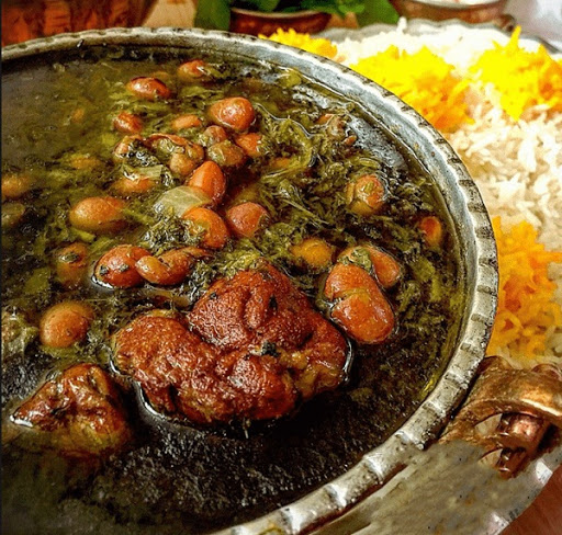 قورمه سبزی با سویا